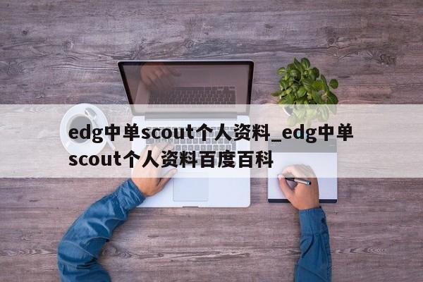 edg中单scout个人资料_edg中单scout个人资料百度百科
