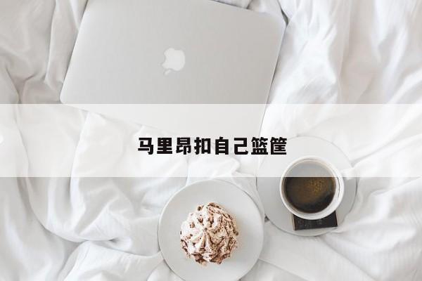 马里昂扣自己篮筐